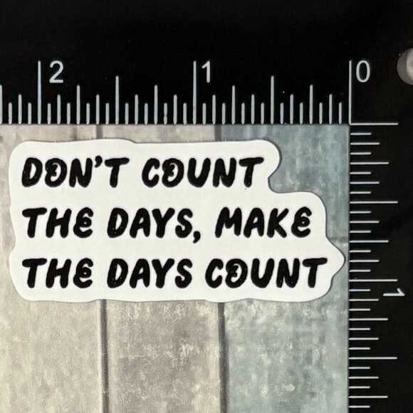 🌀10/$10🌀 Black & White Inspirational Graffiti Reusable Waterproof Sticker - Picture 1 of 1